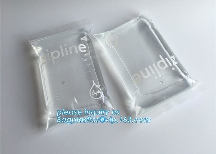 Resealable Drukk Douane drukte omhoog Plastic Medische de Ritssluitingszakken van de Pillenzak, reclosable zak glanzende tribune