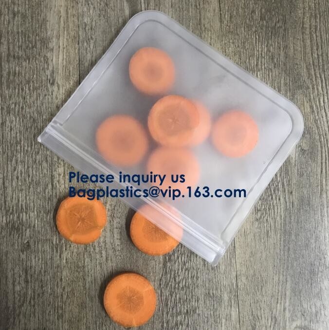 5pcs de vastgestelde van de de Snackopslag PEVA k Opnieuw te gebruiken Peva van het Pakvoedsel van de het Voedselopslag van de het Pitverbinding Zak van de de Sandwichsnack, Bagease Bagplastic