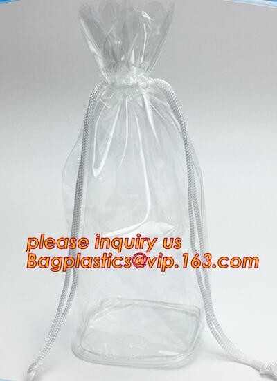 De drawstring zakken van pvc, pvc-ondergoedzak, pvc-strandzak, pvc-het winkelen zak, pvc-toiletry zak, douane EV van de canvas de kosmetische zak