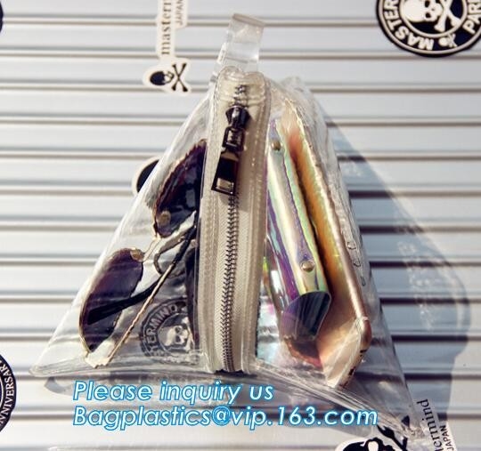 Pvc-van de de Zakhand van het Vrouwenhologram van de de Koppelingen de Kleine Ketting Handtas van de de Dames Transparante Laser, de Transparante Koppeling Tote Bag van DIY