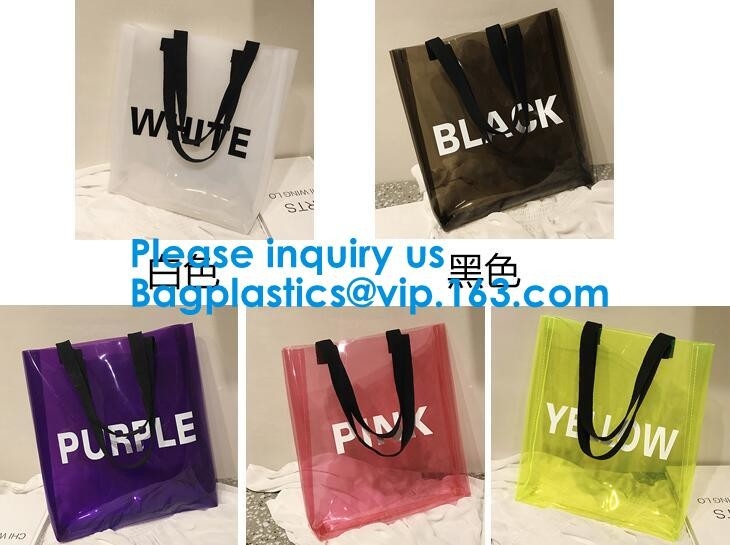 Van het Ontwerpvrouwen van de douanemanier Nieuwe het Hologramhandtas Jelly Pvc Clear Shoulder Bag Iriserend Tote Bag