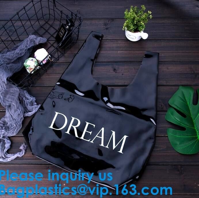 Vinyltote bag pvc handle bag-het Winkelen Zak Aangepaste het Handvatzak van Pvc, Pvc-het Winkelen Zak, Plastic de Giftzak Bagease van Pvc