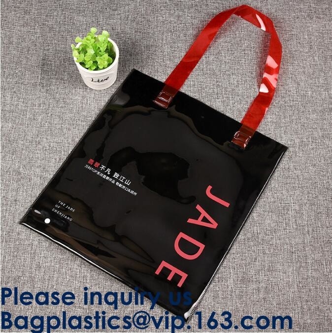 De grote het Winkelen Tote Bag Fashion Large Capacity van Grootte Duidelijke Plastic pvc Waterdichte van de het Strandzak TPU van Pvc van de de lasermake-up handtas PV