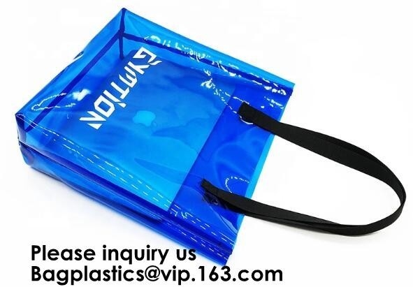 Duidelijke pvc-Slingerzak met Ritssluitingszak en Schouderriem, de Duidelijke Grote Handtas van pvc met Kleine Zak, Bagease, Bagplastics