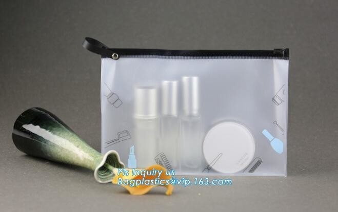 Matte Clear Soft Plastic Clothes-van de de Ritssluitingsschuif van de Opslagzak van de de Verbindings Reclosable Vorst Zak van de de Ritssluitingsverpakking voor Kosmetische Pac