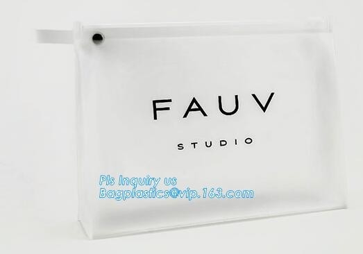 Draagbare Duidelijke pvc-Kosmetische de Make-upzak van de Schuifritssluiting, toiletry van de schuifpvc van het Waterbewijs kosmetische zak van de zak de vinylstrandkleding