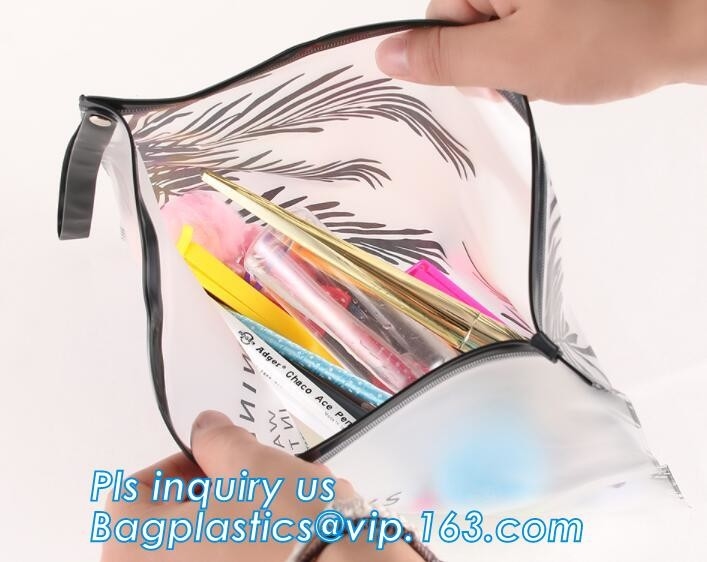 PE van het hittelassen Plastic Envelopzak met de Bovenkant van de Schuifritssluiting, Zak van de Polytheen de Plastic Schuif k voor Kledingstukverpakking