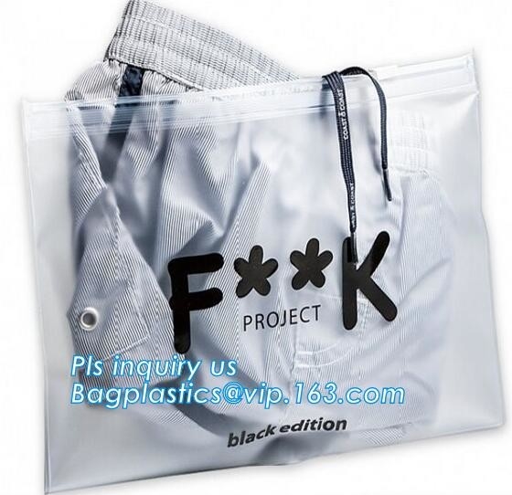 Eva Clothing Packaging Plastic Clear-Ritssluitingszak met Schuif, pvc-de zak van de schuifritssluiting voor juwelen, potloodgeval, schuif zi