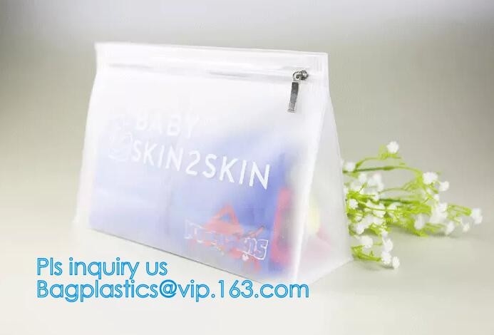 Promotie Plastic schuifzak, zak voor de verpakking van het babyondergoed, Resealable PE/pvc-Zakken van de Schuifritssluiting