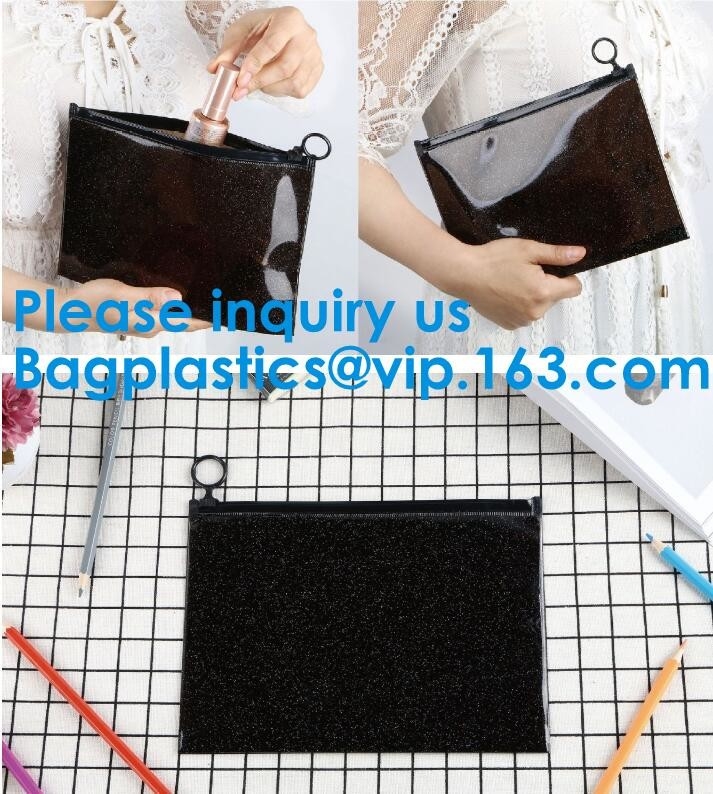De berijpte Plastic pvc-Zak van de Schuifritssluiting, Pvc-PE van de Voedselrang de Plastic Zak van de Schuifritssluiting voor Frest-de Verpakking Bagease van het Fruitkostuum