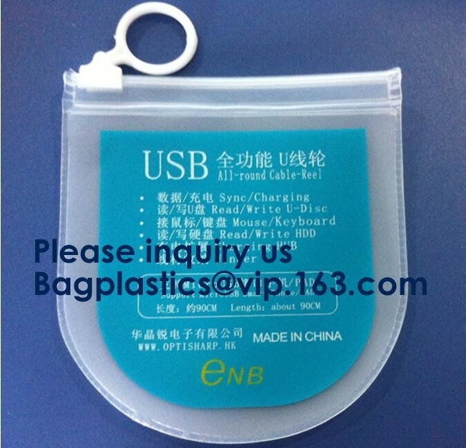 De uitstekende van de Ritssluitings Duidelijke Smartphone van de Kwaliteitsschuif Transparante Zak van Pvc Waterdichte Verpakkende, de Aangepaste Plastic Ritssluiting van Pvc