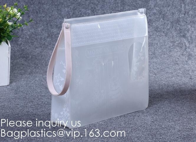 Het vinyldossier Pen Zipper Bags, van de de Schuifritssluiting van Pvc van de Muntstukzak Waterdichte de Zakzak, Milieuvriendelijke Niet-toxisch van de Documentkrant