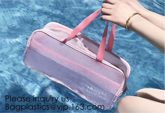 Mini Small-van de Organisatorbag pouch with van pvc Transparante Plastic Kosmetische de Ritssluitingssluiting, Reistoiletry duidelijke de Make-upzak van pvc