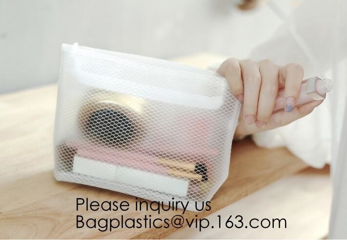 Van het de Zakken Transparant Beeldverhaal van vrouwen van de Eenhoornpvc van de de Make-upzak van de de Reismake-up van pvc Waterdicht Leuk Kosmetisch Toiletry Pit