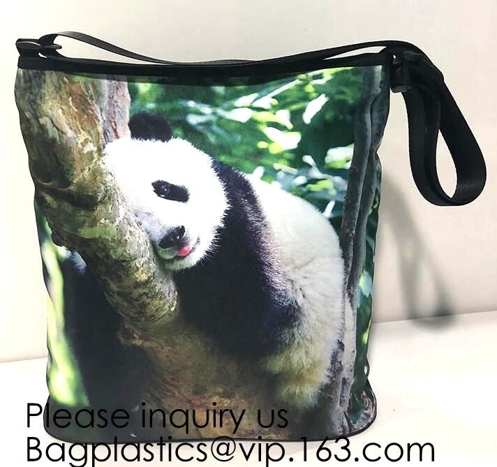 Katoenen van de bevorderingsdouane Canvas Tote Bag met EMBLEEM, van de katoenen van de douanedruk promotie100% de zakgroothandel canvastotalisator