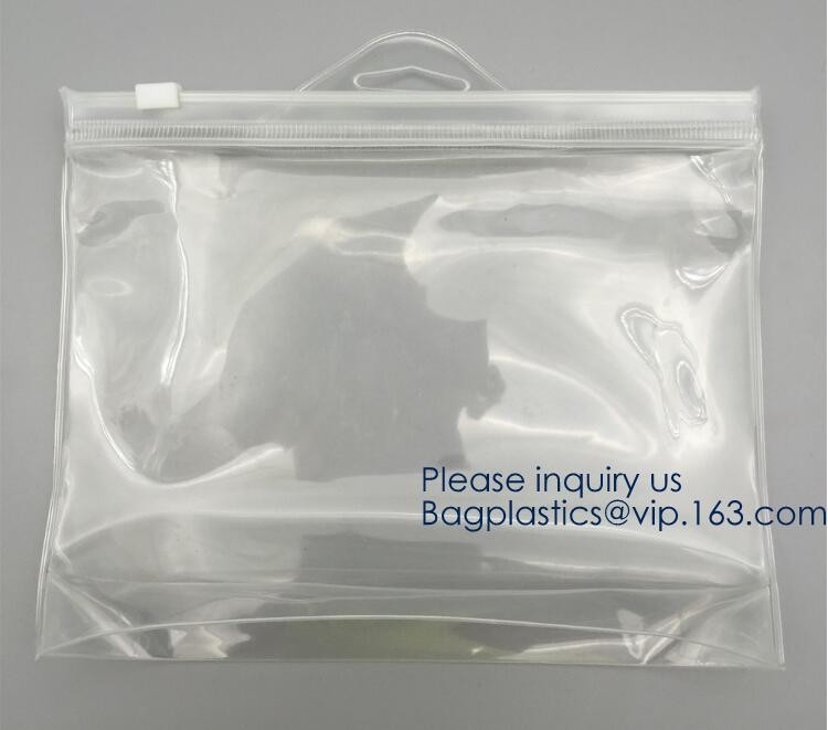 De douane drukte Biologisch afbreekbare Plastic Ritssluitingsmake-up EVA Bag, de Reis Kosmetische Zak Eva Clear Poly Makeup Bag W van Make-upzakken
