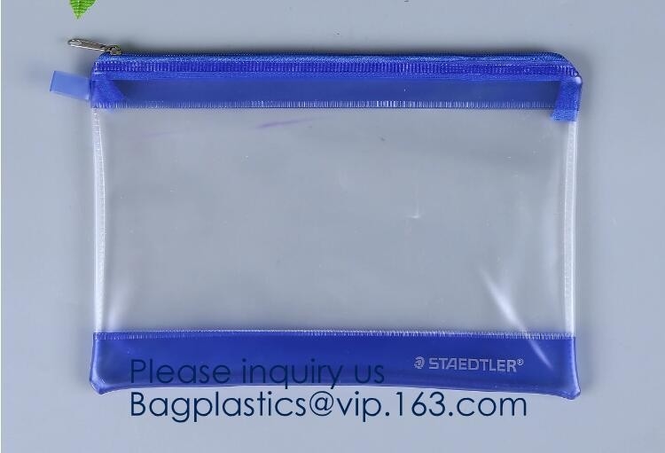 De in het groot van de de Bevorderingsgift van de Reis Transparante Zak Kosmetische Zak Duidelijke EVA Makeup Pouch, de kosmetische zak van PVC/EVA, pvc-wijnzak,