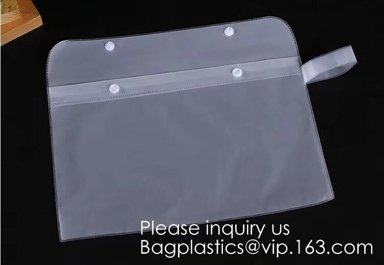 Waterdichte Matte Sliding Zipper Pvc Eva-Zak met Logo Printing, Milieuvriendelijke Hitte - verbinding Berijpte EVA Cosmetic Bags With Sna