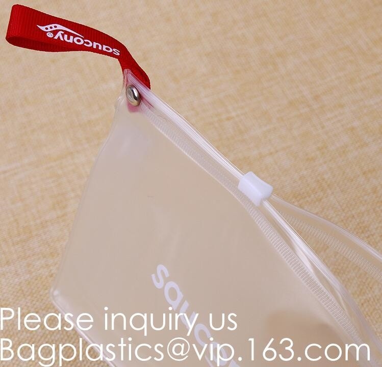 Duidelijk pvc Carry On Travel Toiletry Bag voor de Beurs EVA Zippered Cosmetic Makeup Bag, bagease, bagplastics, pa van de Vrouwenportefeuille