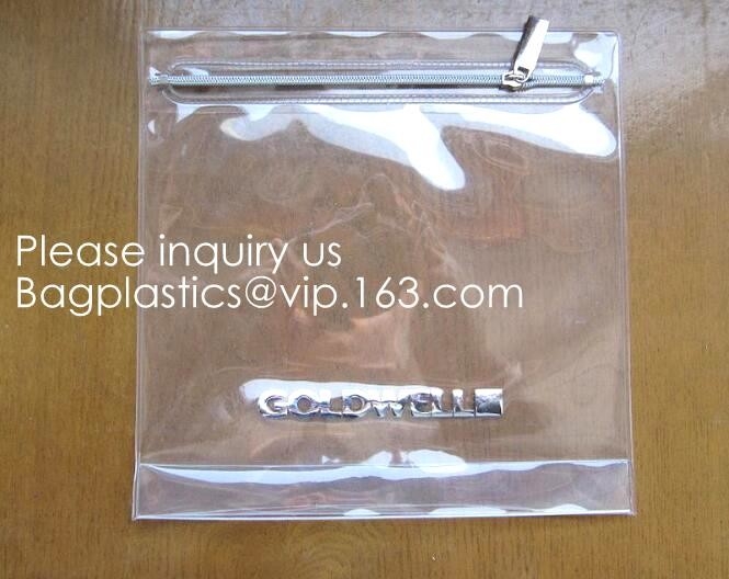 De Bustehouder van EVA Zipper Bag For Underwear/van de Bikini, schittert de Kosmetische Zak van de de Make-upborstel van pvc van de Ritssluitingszak Holografische, Bagease, Pac