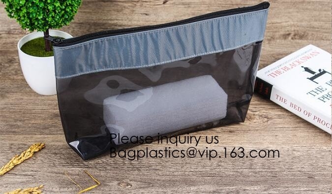 Schitter van de de Ritssluitingszak van de Make-upborstel Kosmetische Zak van pvc de Holografische, de Kosmetische Zak van de Zak Promotiereis, bagease, bagplasti