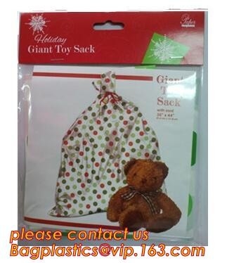 Aangepaste Hoogte - van de de Groottegift van kwaliteitskerstmis doet de Reuze van de de Zak Plastic Fiets de Dekkingszak, Geassorteerde Grootte Reuzegift Jumbochristus in zakken