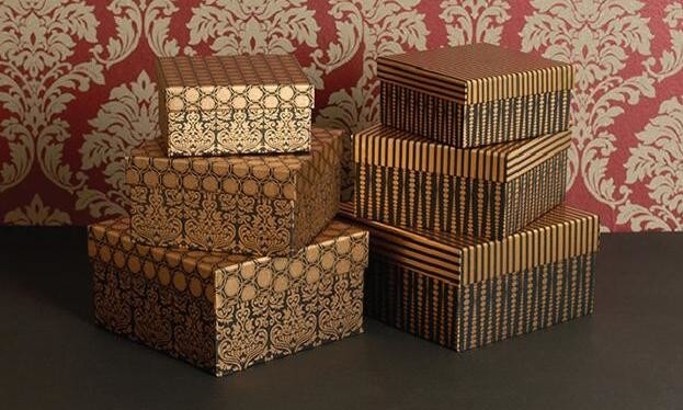 het document van de douaneluxe het kosmetische verpakkende vakje van de giftdruk, het Document van de Luxe Magnetisch Wijn Verpakkend Giftvakje met Zijdelint