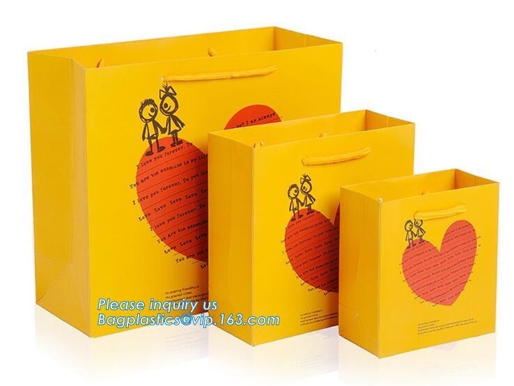 De de Douanegrootte van de premiekwaliteit drukte Persoonlijke Ontwerp Witte Luxe Art Paper Carrier Bags, OEM embleem het gedrukte gouden stempelen l