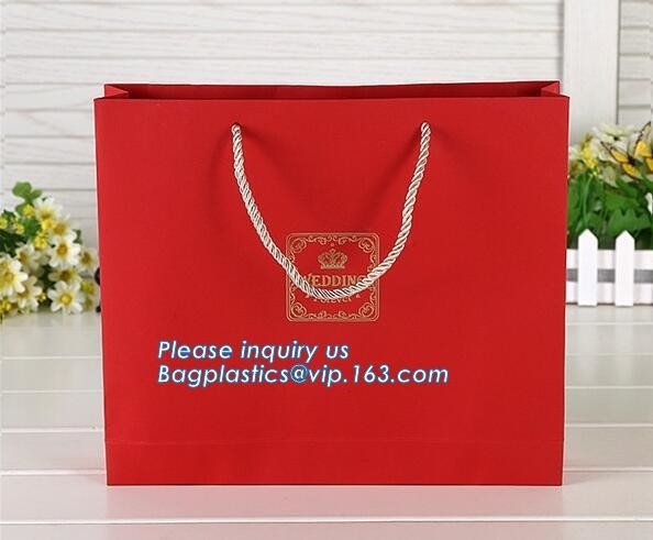 Luxe Rekupereerbaar Douane Gepersonaliseerd Ontwerp Glanzend Tote Carrier Packaging Paper Bags voor Gift, bagplastics. bagease pac