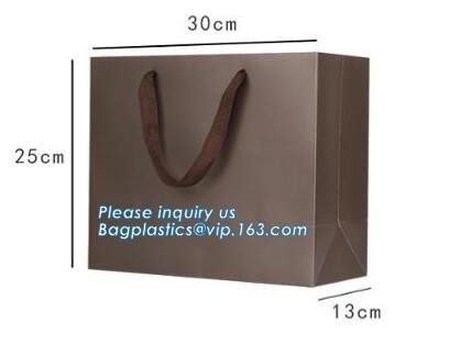 Douane Gedrukte het Winkelen Kringloopcarry treat paper bags packing het Document van de Kerstmiswijn Giftzak in Massa, bagplastics, bageas