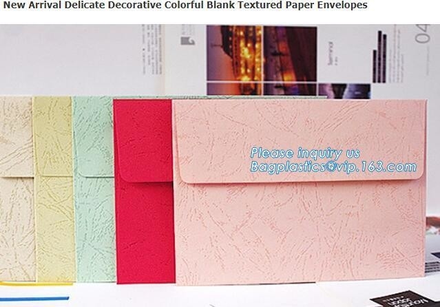 Het document van de douanecompensatie van de de groetkaart van de envelopdruk de kaarten van de de envelopgift met envelop, douane die zwarte A4 c4 c5 b6 drukken
