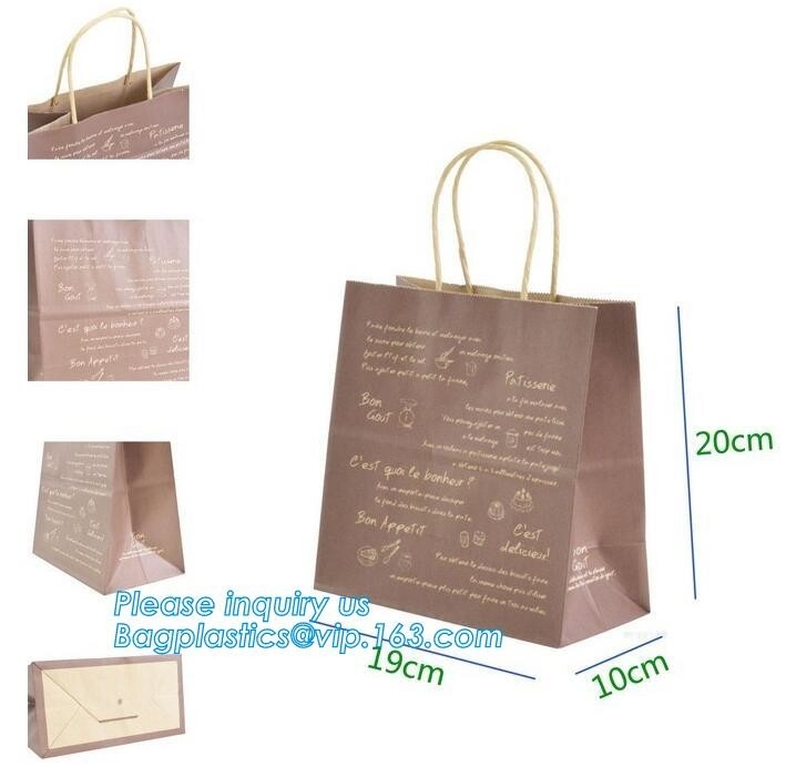 De gift verdraaide het Document van de Handvat Goedkope Aangepaste Kleurrijke Luxe het Winkelen Zak met Embleem, Giftdocument Zakfabrikant Luxury Pac