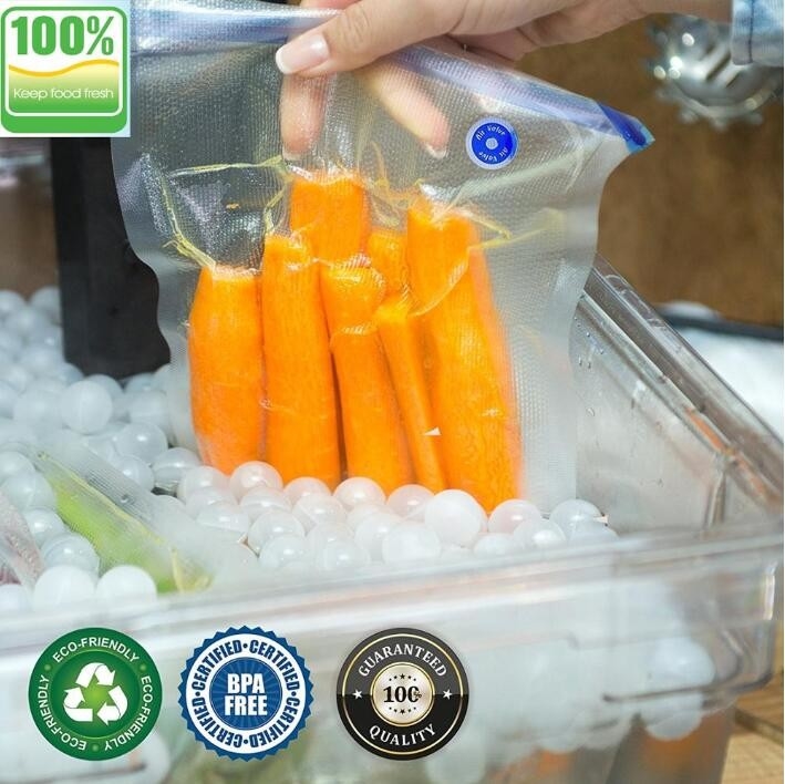vacuüm de zakhitte van de verzegelaaropslag - de verbinding gelamineerde transparante vacuüm plastic zakken van de voedselverpakking voor worst, BAGPLASTICS. ZAK