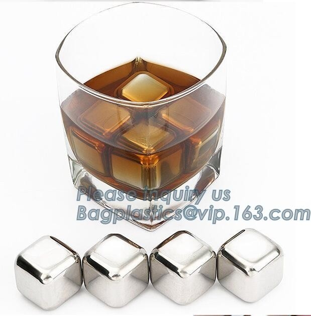 De Stenen van het whiskyijs drinkt Koelere goedkoopste Kubussenijsblokjes, de Whiskysteen van laserlogo ice cubes wisky stones voor Amazonië, pa
