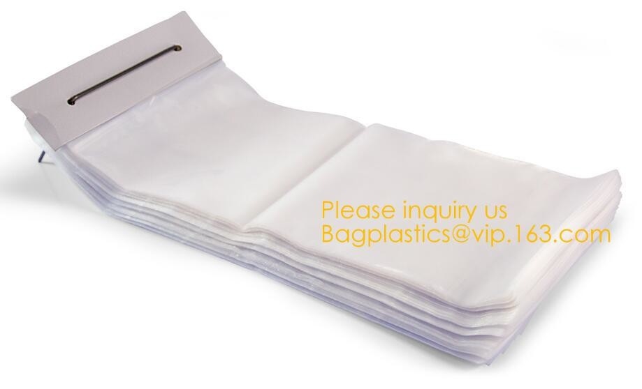 De plantaardige verpakkende 100% composteerbare PLA wicket plastic zak van ECO, BIO Plastic Wicket-Zak voor voedsel met aangepaste druk