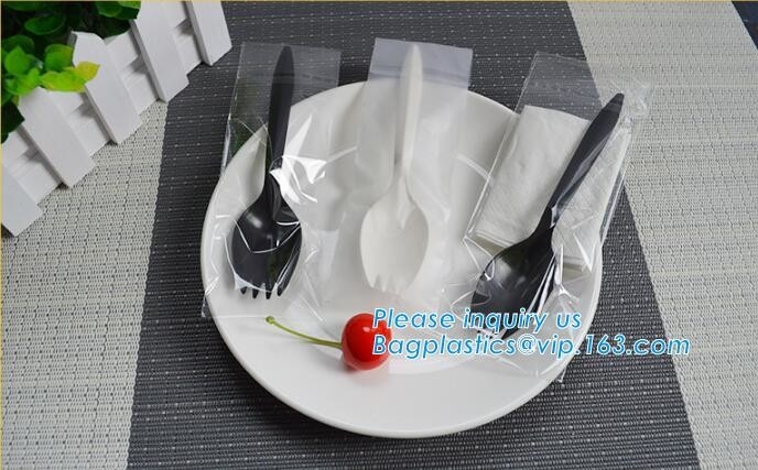 Beschikbaar Biologisch afbreekbaar het Messenlepel/Bestek van de Maïszetmeelvork voor Voedsel, het composteerbare beschikbare plastic mes van CPLA met