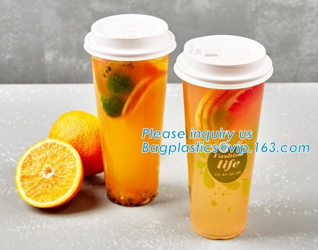 De koffiedocument van de fabrieks directe verkoop biologisch afbreekbare CPLA plastic kopdeksels 60 70 80 90 115mm, 90 CPLA koepeldocument kop plastic Li
