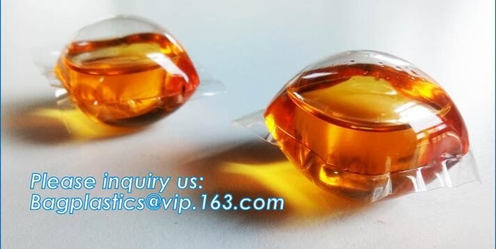Bacteriostatische diepe reinigende capsules van de beschermende kledingswasserij, 2 in 1 wasmiddelpeulen, OEM 3 in1 p&amp;g vloeistof