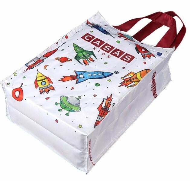 12oz van de katoenen druk de Koreaanse katoenen zak canvastotalisator, Goedkoop Aangepast Embleemtotalisator het winkelen zak van de Katoenen bageasepak canvaszak