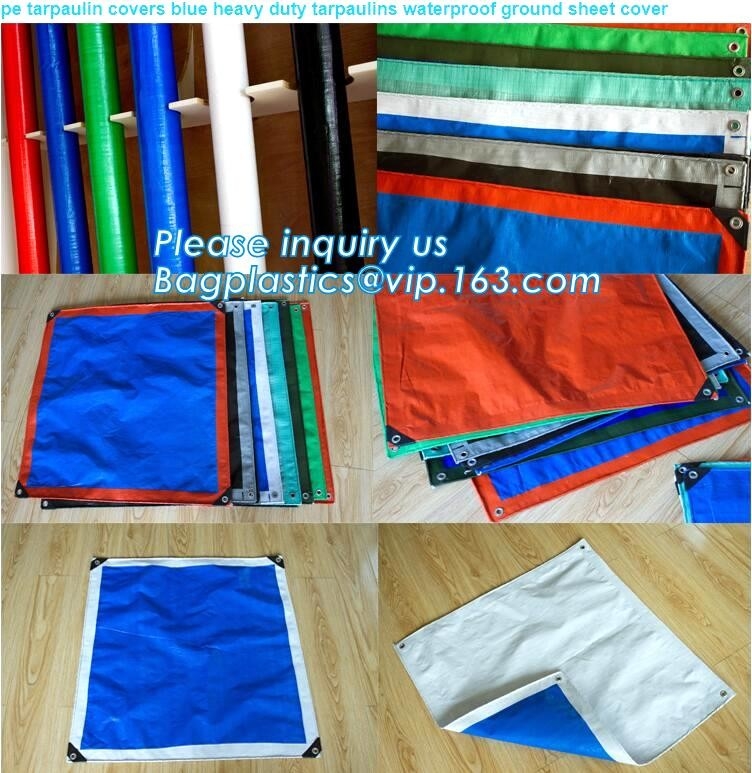 Pvc-het Geteerde zeildoekpvc van het Geteerde zeildoeken bedekte Organisch Silicium PE van de Draaddoek Met een laag bedekte Geteerde zeildoek van de Geteerd zeildoek het Gestreepte Doek Mes met een laag Nieuw