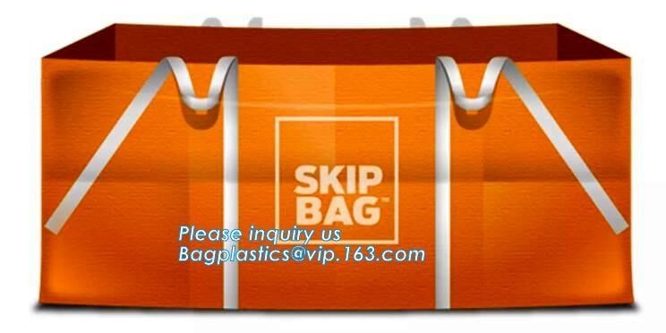 skip de bulk jumbozak van de zakkenpp materiële grote zak voor dierenvoer, het u-Type van Riemen Tubulaire Jumbozak Jumbozak Mesh Bag High Load