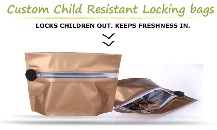 van het de ritssluitings pasten de plastic koekje van het geurbewijs mylar kindveilige grappen zak van runtzpeva van ritssluitingskinderen omhoog de bestand luchtdichte aan