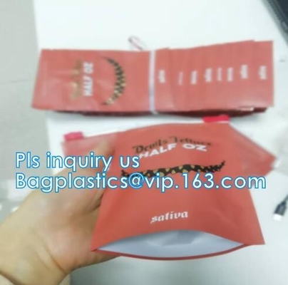 herbal flat metalized small foil pouches with zip lock, herbal incense pouch, herbal potpourri pouch