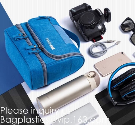 Multifunction Cosmetic Bag ,Portable Travel Waterproof Makeup Pouch,Eco-Friendly Mesh Material Cosmetic Bags Waterproof