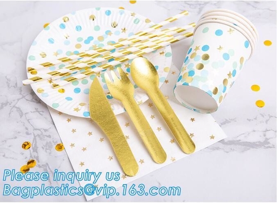 paper folk, paper knife, paper spoon, paper straw, paper cultery, paper party supplies, paper plate, paper bowl, paper