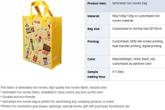 Promotional non woven bag pp woven bag cheap promotional bags, Wholesale recycle promotional laminated non woven bag