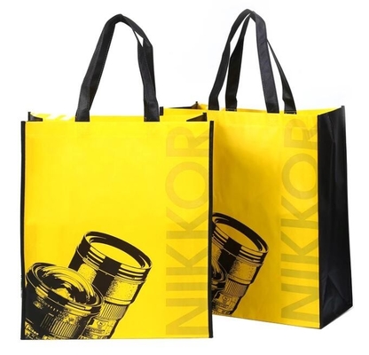 Private lable promotional nonwoven shopping bags, nonwoven fabric polyester foldable shopping bag, woven bags, sacks, pr